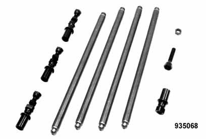 935082 +1/16 S&S BT 1953-65 stock replacement aluminum pushrods. Your stock adjustable screws must be used. 935091 S&S BT 1948-52 74 Pan solid style kit.