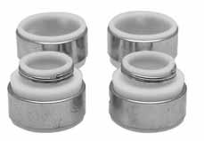Valve Guides AV&V BT Valve Guides CNC machined with special hi-temp, Viton o-ring to prevent oil infiltration between guide and head Tapered and radiused nose for easier installation and better
