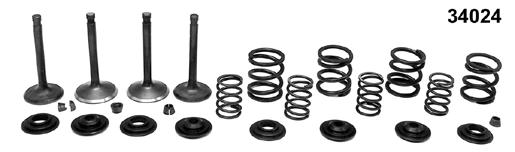 272110 (4 springs) Andrews Medium Lift Upper Spring Collars For 74 & 80 motors. Springs are intended to work with stock springs and add approximately.060 spring travel with no modification.