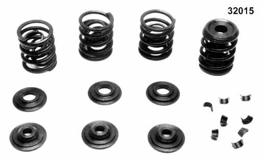 Valve Springs PCP OEM Year Model 902053 18201-57B 48-84 BT, S&S with top collars 32007 18203-83 83-85 Sportster 32006 18203-57A 57-80 Sportster Valve Collars Lower