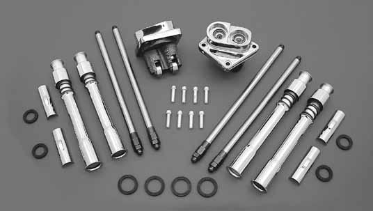 Kits PCP Application 25517 Top end gasket set Pan 61, 74 1948-65 25518 Top end gasket set Shovel 1966-84 25500 Engine set Pan 61, 74 1948-65 25501