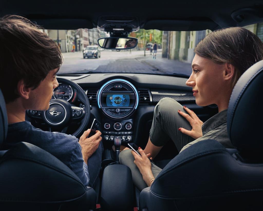 ONCE AGAIN, THE WHEEL CHANGES EVERYTHING. MINI Connected is the intuitive command center for your MINI, putting a wide range of tools, services and apps at your fingertips.