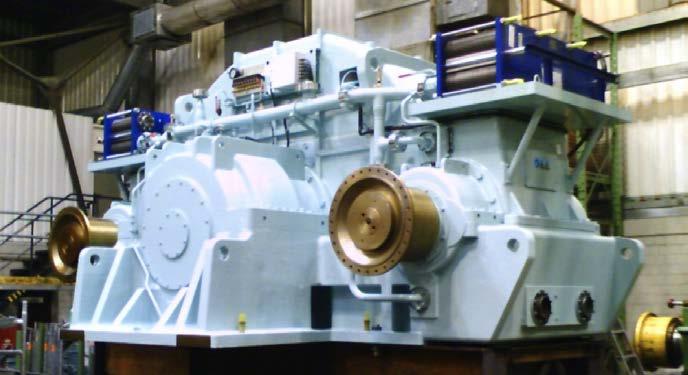 RENK - Leading Propulsion Technology References NDSH-4000 Gear units for