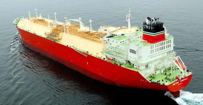 unit for a BP LNG tanker Ship s name: British Emerald Owner: BP Shipping