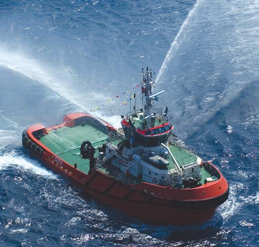 Although typically this operation is done by larger AHTS (Anchor-Handling Tug/Supply vessels), tugs are very useful for working with smaller anchors.