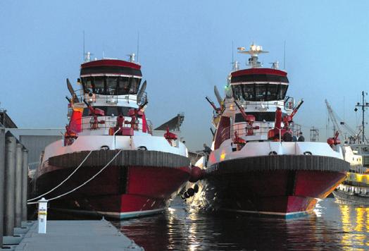 Fireboats Designed as emergency response vessels for major port cities around the world, these vessels are primarily configured as fireboats but frequently serve as Command and Control centres or