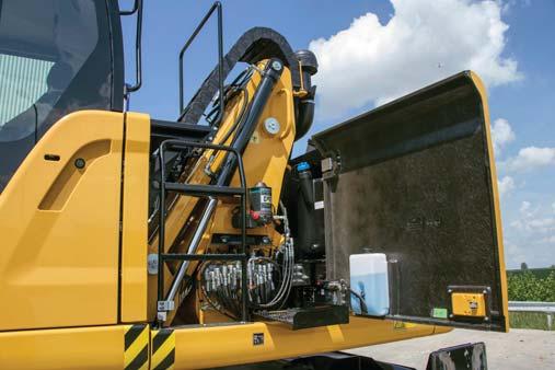 When it comes to moving material quickly, you need efficient hydraulics the type the MH Series can deliver.