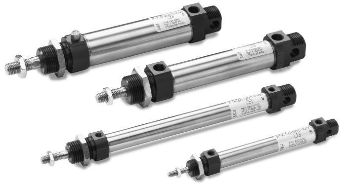 Pneumatic Cylinder Construction Typical pneumatic cylinders Parker Hannifin Goodheart-Willcox Co., Inc.