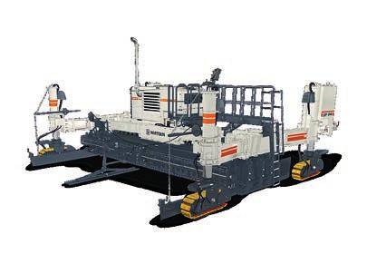 450 mm 231 kw / 310 HP / 314 PS 24,000 45,000 kg SLIPFORM PAVER SP 94 Inset Paving width** 3,500 9,500 mm Paving thickness** max.