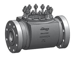 Globe valve: for a given valve size