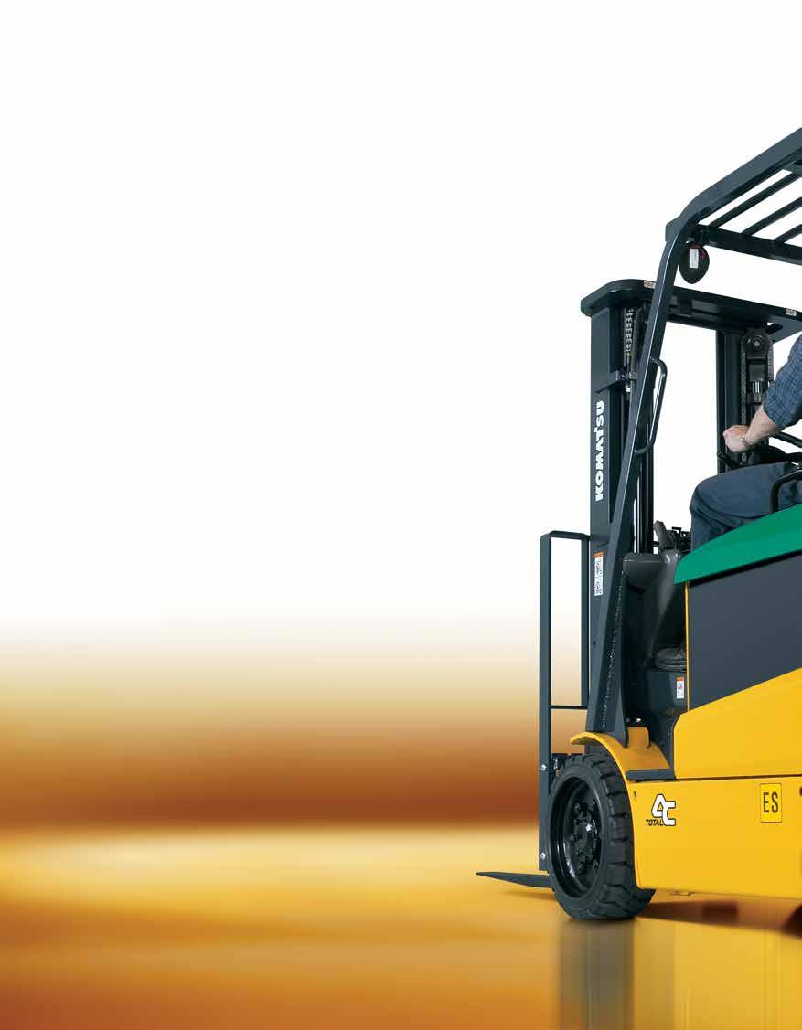 ACcelerate Power, Performance and Productivity Total AC Power Komatsu Technology accelerates your productivity with superior performance from Total AC Power traction and hydraulic systems.