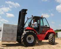 The long history of reliable, relevant equipment has led to more than 500,000 MANITOU rough terrain forklifts sold to more than 140 countries.