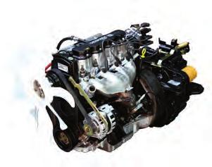 4 liter G424FE LPG engine provides greater torque and higher performance.