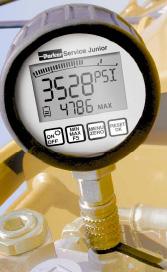 Diagnostic Test Equipment 55 Digital Pressure Gauge Part Number Measuring Range SCJR-5800-PD 0 to 5800 psi PD Coupler SCJR-5800-4MP 0 to 5800 psi 1/4" NPT Port SCJR-8700-PD 0 to 8700 psi