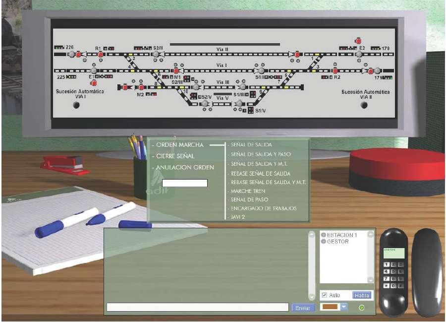 Training Simulator for Railway