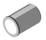 Sleeve (Ø20, 3/4") Radial Turnmill Holder (OPT) U-Drill Sleeve