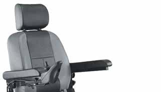 Adjustable Seatback And Headrest Armrest Joystick