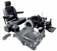 09) Remove seat by gently lifting up the two levers under