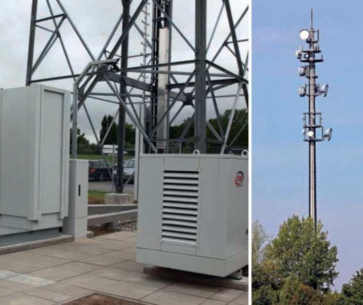 SOFC-Netzersatzanlage EN 1600 BU für kritische Infrastrukturen SOFC off grid and
