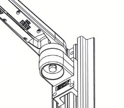 INSTRUCTIONS FOR USE M Series Pivot Arm Pivot 1) To pivot the Arm (near the wall), simply push on the side of the Arm or mounted device.