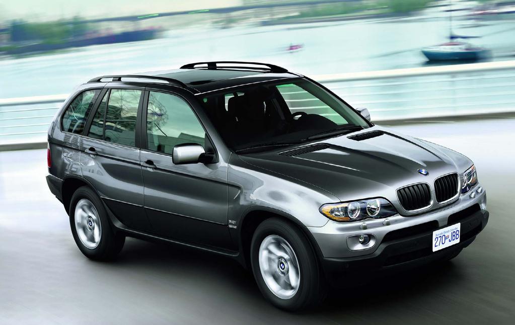 The 2006 X5 SAV: The perfect vehicle for the road