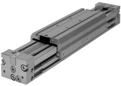 Rodless Cylinder, RexMover, Series 277 277-3 Long Slide bearing Guide, 16 32 mm bore with magnetic piston and adjustable cushioning, ISO-G (BSPP) ports Technical Data Type Slotted cylinder Working