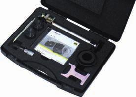 The KL-0500-81 K upgrade toolkit for double clutch is designed to be used in conjunction with the KL-0500-80 K (LuK 400 0418 10) base toolkit, thus allowing for the professional dismantling, assembly