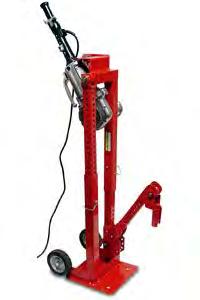 lb maximum pulling capacity Pulling Speed 18 ft/min Adjustable arm extends to 70 Maximum extended height 116
