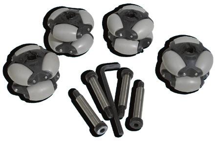 3-1/2-inch tool connecting tube (Part #SC 182) 3/8-16 x 3/4 bolts (2) 3/8-16 x 1-1/4 star knobs (6)
