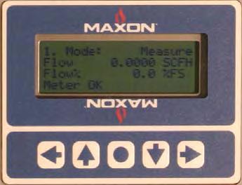 10-30.9-43 The meter keypad is shown in the two figures below. The LCD can be installed in two positions and the arrow keys will automatically change functions.
