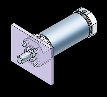 Air Cylinder JCM Series Various cover types