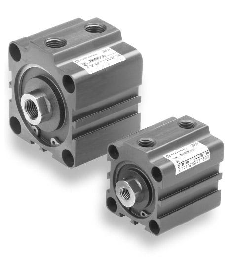 Series 95000 Compact Actuators ight weight Compact design, which is considerably shorter than IS/VDA or FA equivalent.