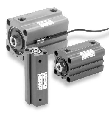 Series 99000 Compact Actuators ight weight Compact design, which is considerably shorter than IS/VDA or FA equivalent.