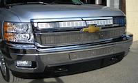 popular trucks, SUVs, domestic and import performance cars, for both the Main Grille