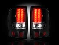 RECON LED Tail Lights are available in Smoke, Clear, Red, & Red/Smoke.