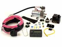 wireless on-board air compressor system that provides