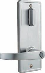 1 Accessibility Code Pinnacle - Single Locking Product Specifications Door Range 1 3 8" - 1 3 4" (35mm - 44.5mm) Heavy Duty cylindrical lock body 4" Center to Center Backset 2 3 4" (70mm) standard.