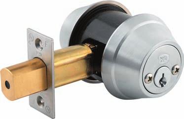 QDB 100 Series Grade 1 Extra Heavy Duty Auxiliary Deadbolts Performance Features Tested to exceed 1,000,000 cycles, exceeding the 250,000 required to meet Grade 1 certification.