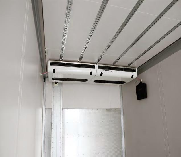 Optional strip curtains prevent rapid air exchange when opening doors. This is good for your cargo and good for your wallet.