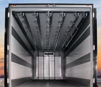 Optimal for non-stackable freight: The double-decker loading system enables seamless loading on two adjustable-height levels.