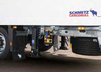 Complete space usage: Low-coupled central-axle trailers with undermount refrigeration unit.