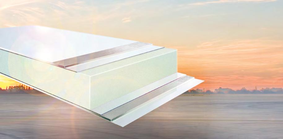 Rapid temperature adaptation: The box body s metal covering layers adjust to the cooling temperature more quickly than GRP.