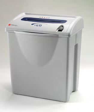 redding Home & Small Office Machines Shredders V55 Shredder y Security level S3 (sensitive documents) y Cross cut particle