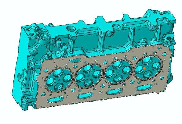The FE analysis of cylinder heads is one of the more challenging tasks due a variety of reasons, such as: in-cylinder thermal boundary condition generation water side boundary condition generation