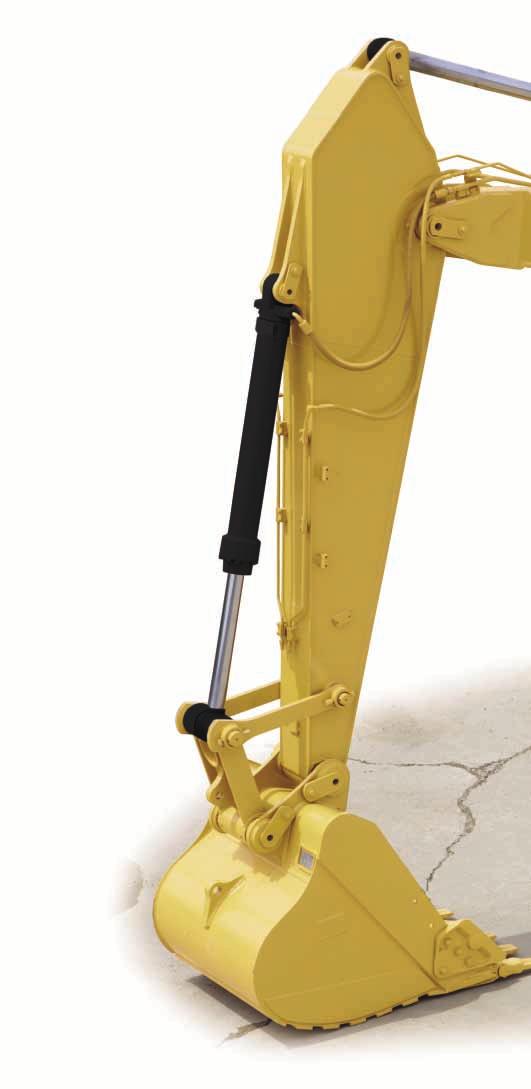 329D L Hydraulic Excavator The D Series incorporates innovations for improved performance and versatility.