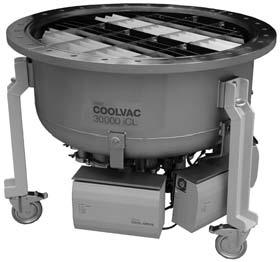 Ø 720 COOLVAC 18000 icl COOLVAC 30000 icl COOLVAC 60000 icl COOLVAC 18000 icl with flange DN 630 ISO-F Advantages to the User - Hydrocarbon-free high vacuum - High pumping speed for water vapor and