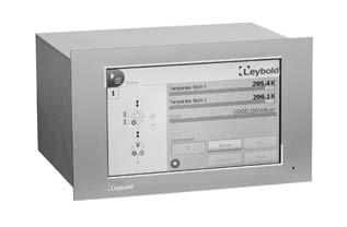 Accessories for Cryo Pumps / Cryogenics Controllers and Monitoring Units for Cryo Pumps CRYOVISION Optional Display Unit for COOLVAC icl Cryo Pumps with COOL.
