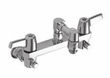 Rough Chrome Plated Wallmount Service Sink Faucet Centers Rigid Spout Model Price - stock item C. C. C. C. Add-ON OPTIONS (ORdER SEPARATElY) CATAlOgUE description PRICE NUmBER t Mop Holder.