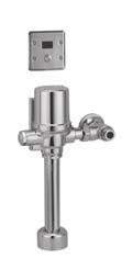 H Optics Technology Electronic Exposed Flush Valves with Wallmount Sensor T-WmSBT (shown) T-WmSBT (shown) Flush Valves ELECTRONIC BATTERY FLuSHVALVES ExpOSEd models model description PRICE WATER