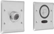 " stainless steel wall plates with chrome plated rigid stub spout Laminar swivel outlet Field adjustable sensor range and meter mode retains settings in event of power failure Hardwire Order